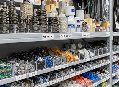 Various spare parts